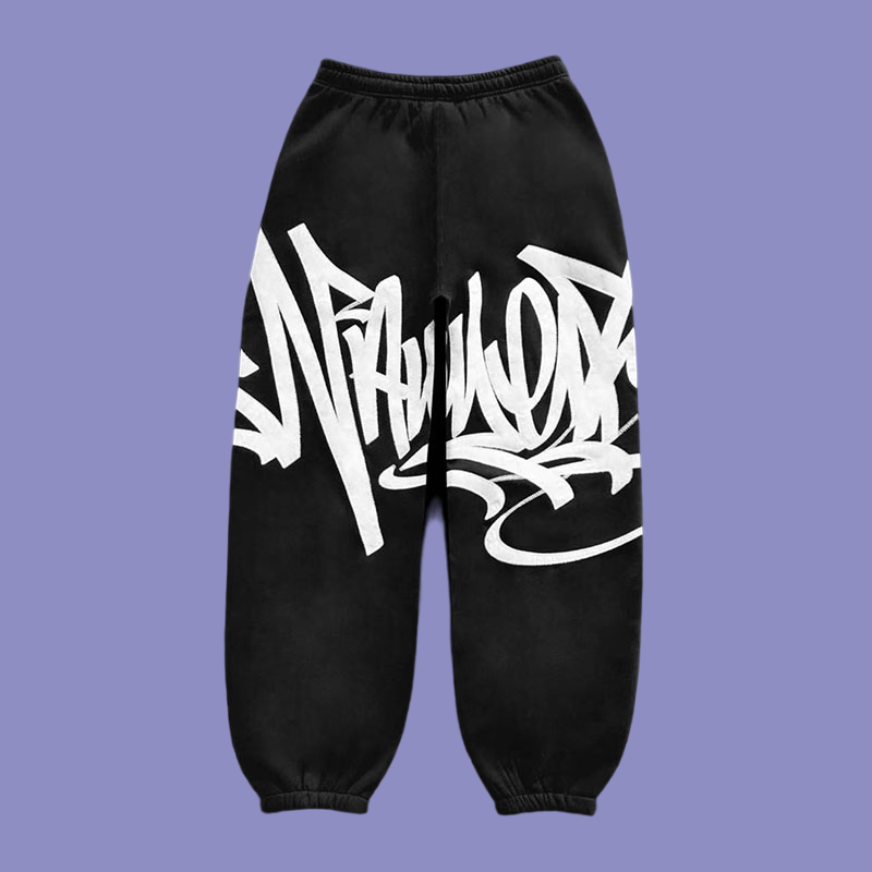 Y2K Streetwear Printed Pants