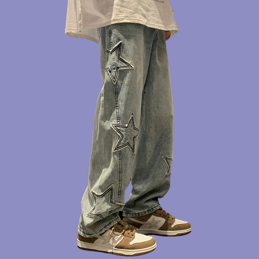 Y2K Retro Denim Pants